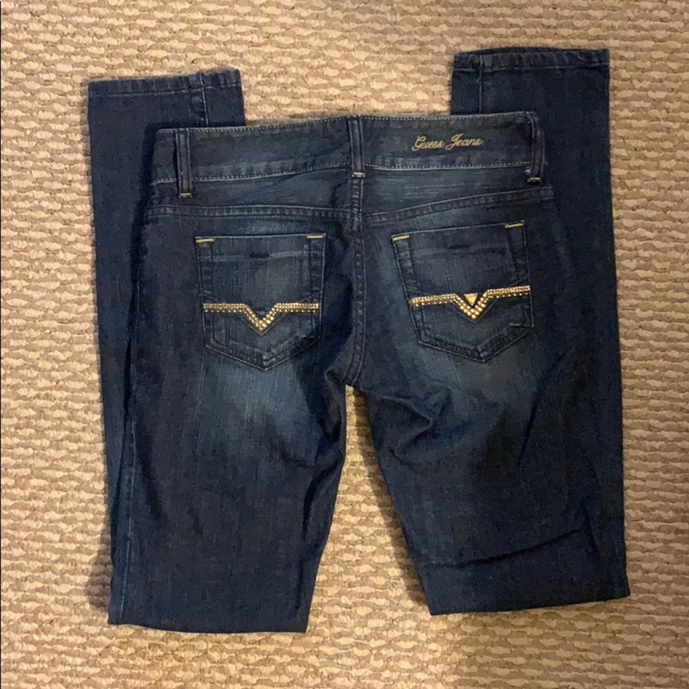 Guess jeans sz 24 daredevil skinny leg